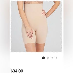 NEW Spanx High Waisted Shaping Shorts Size Small